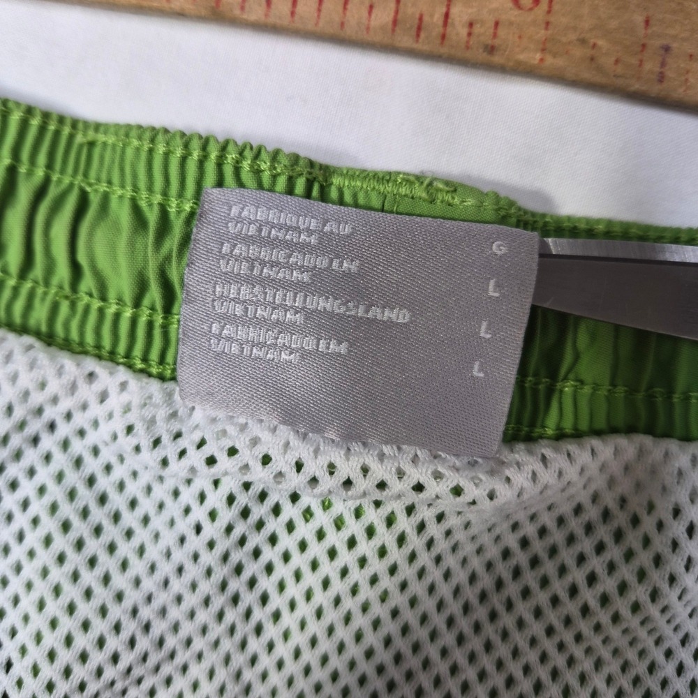 Columbia PFG Swim Trunks Mens Large Green Performance Fishing Gear Lined Pockets - Picture 6 of 10